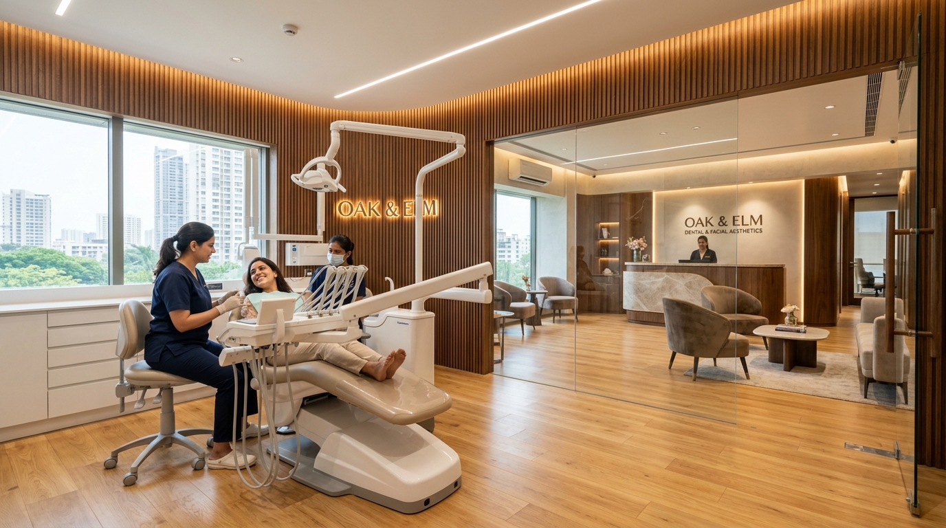 Business website example for a clinic