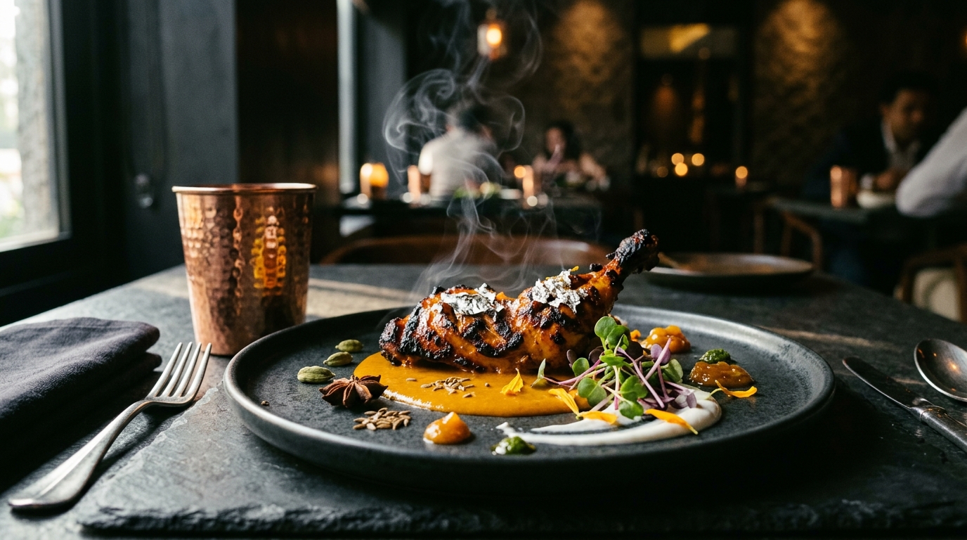 Saffron & Smoke - Luxury Dining Flagship - Premium Package Flagship (₹10,000 Tier)